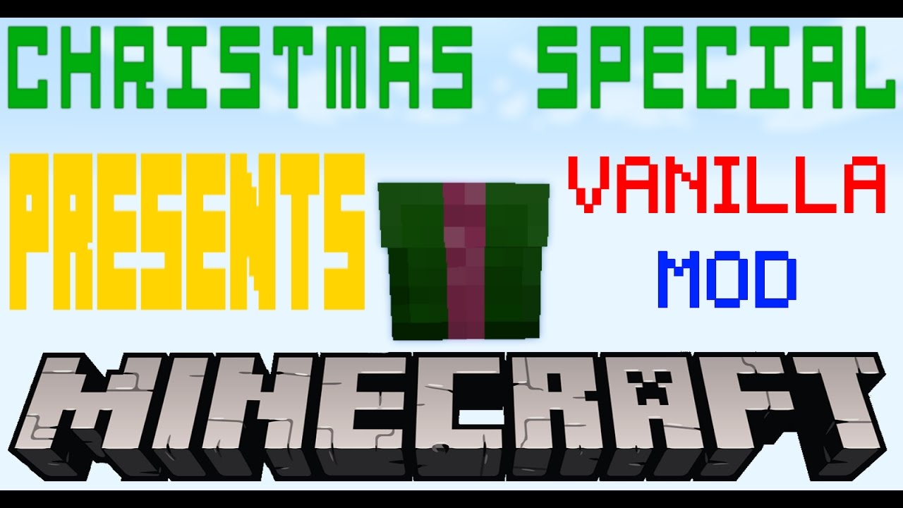 Christmas special - presents Minecraft 1.11 vanilla mod (one command ...