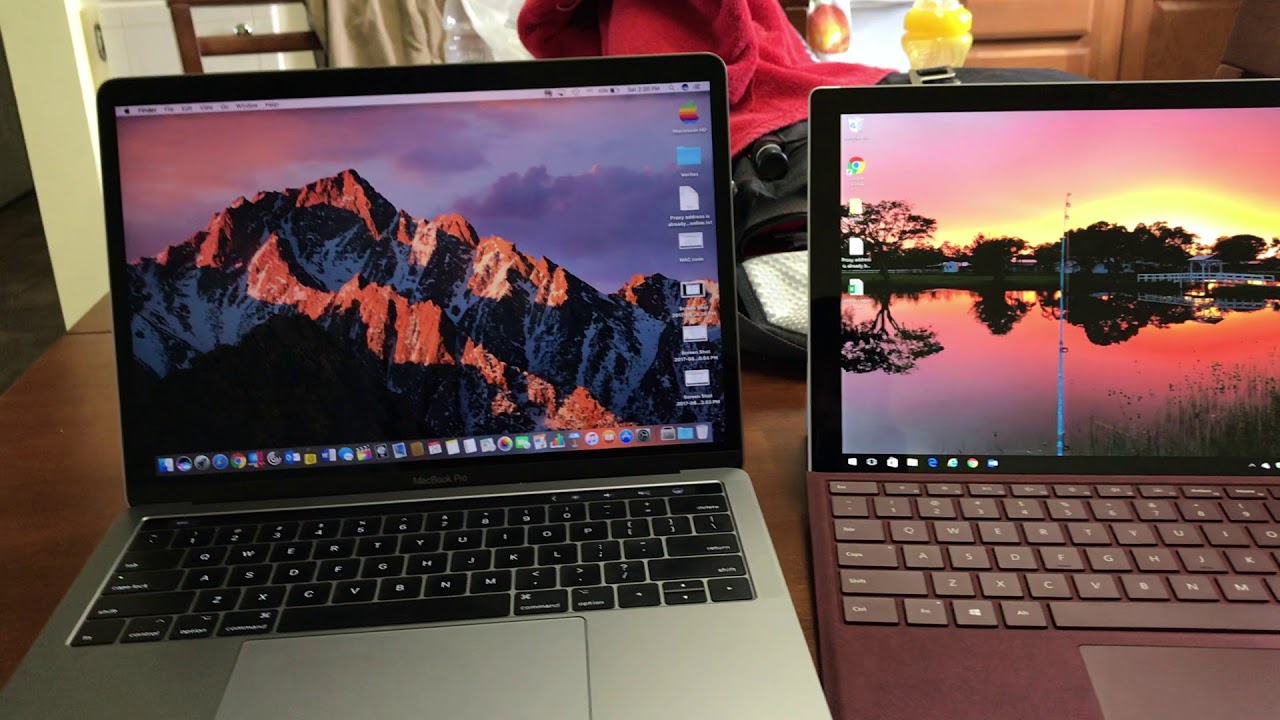 2017 Macbook Pro Vs. 2017 Surface Pro YouTube