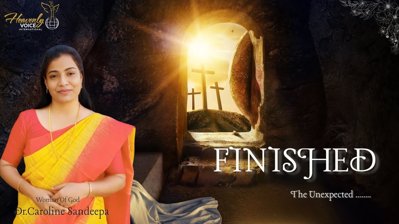 Finished | ఫినిషెడ్ | #drcarolinesandeepa #jesus #completed