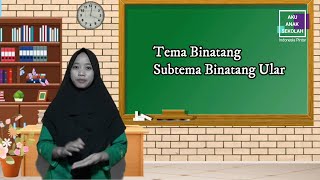 Video pembelajaran tentang ular