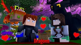 SETTING UP A SECRET DATE FOR SCUBA STEVE & BELLA! - Minecraft Dragons w/TinyTurtle