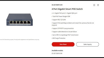 how to configure Hikvision POE Switch in 300 m Long Range configuration