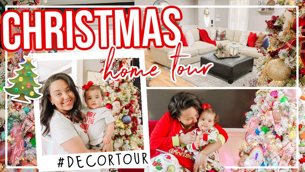 NEW! CHRISTMAS HOME TOUR 2020 FULL HOUSE DECORATED FOR CHRISTMAS