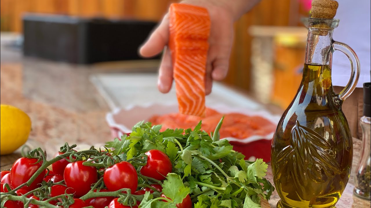 Такого вы не видели Помидорки Апельсин и  РЫБКА / Рассыпчатый РИС/Секретный Соус от Элины