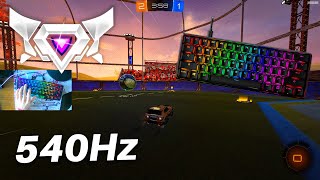 Hyperx Alloy Origins ASMR 😴 Rocket League Ranked 🏆 Satisfying 360 FPS 4K