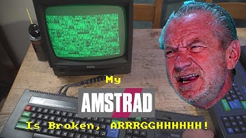 My Amstrad CPC 464 Is BROKEN! - 60 Second Fix!