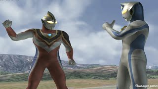 Ultraman Fighting Evolution 3 - Ultraman Dynamiracle Type And Ultraman Gaiasupreme Version