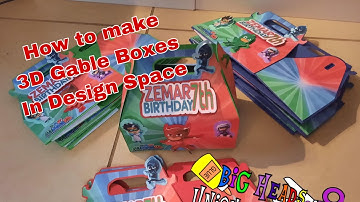 3D Gable Box Tutorial | Cricut Designs Space