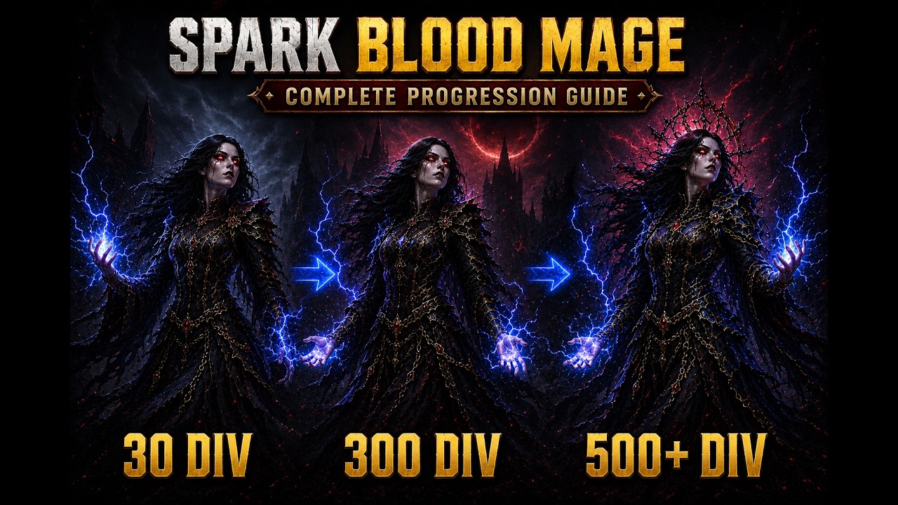 The Ultimate Spark Blood Mage Guide | PoE 2