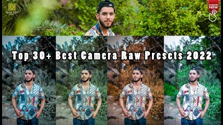 Install Top Best 30+ Camera Raw Presets XMP 2022  in  Photoshop Saad bbc studio