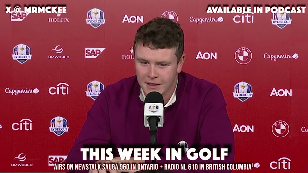 Robert MacIntyre's comments on Donald Trump attending the Ryder Cup