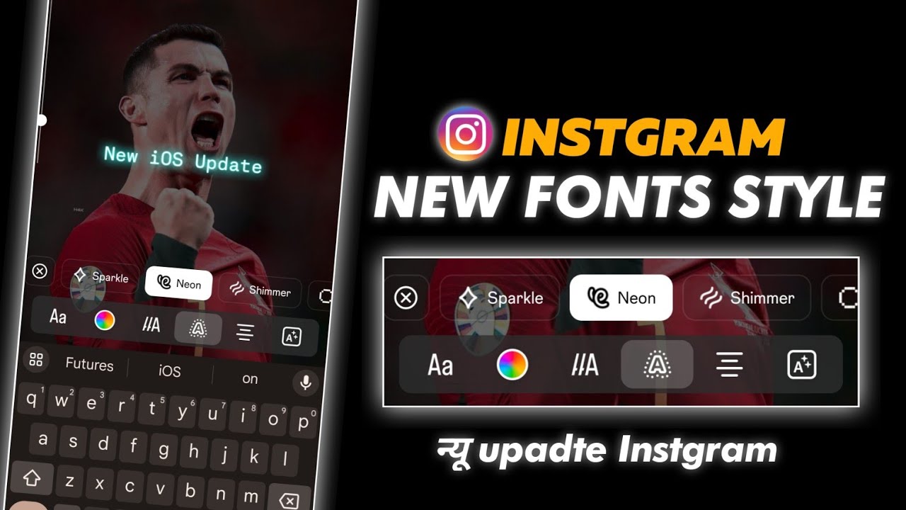instagram new update font style