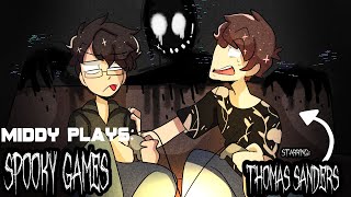 LETS FLIRT WITH SOME GHOSTS! |Middy Plays: Phasmophobia  (ft.Thomas Sanders and Secretftroad)