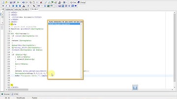 php sort array- quick sort algorithm
