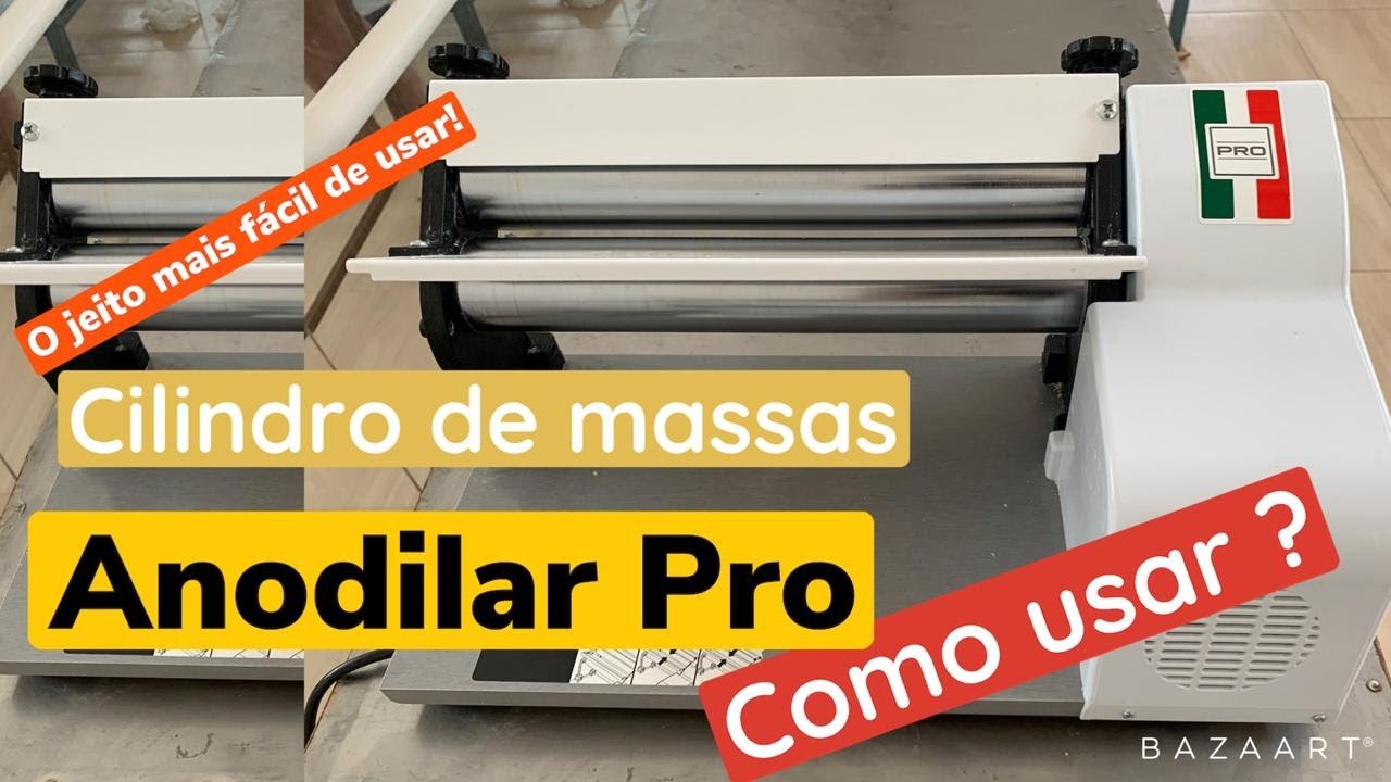 Cilindro de Massas ANODILAR, como usar? é forte?