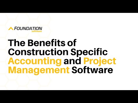 LIVE PREVIEW: The Benefits of Construction Specific Accounting and Project Management Software