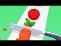 Perfect slices 🍆🌶️🥒🫑🍐