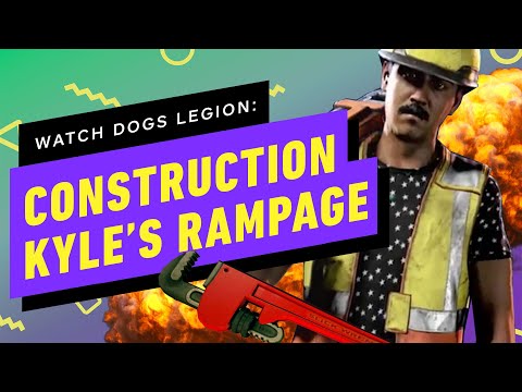 Watch Dogs Legion: Construction Worker Kyle's Wrenchy Rampage Gameplay