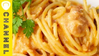 簡単すぎるカニクリームパスタ♡