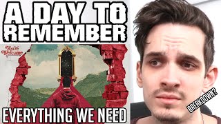 Metal Musician Reacts to A Day To Remember | Everything We Need |