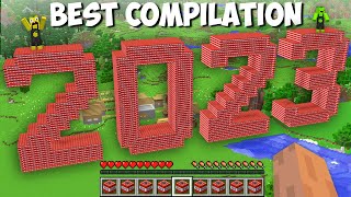 What if YOU BLOW UP 2023 TNT in Minecraft? BIG COMPILATION OF THE BEST !