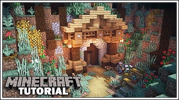 Minecraft Mining Entrance Tutorial [How to Build]