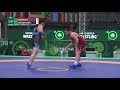 1/4 FS - 79 kg: A. USMANOV (RUS) v. M. KADZIMAHAMED (BLR)