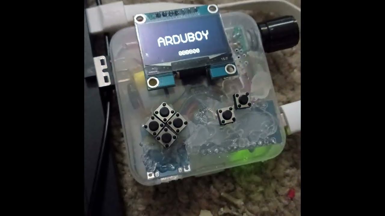 How to upload games to a DIY Arduboy w/ SH1106 Display