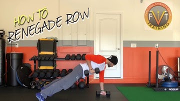 HOW TO RENEGADE ROW/PLANK ROW