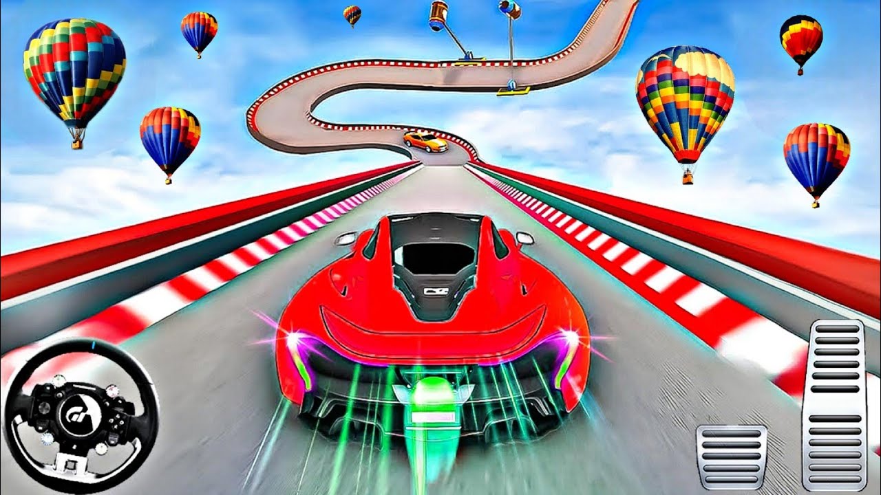 Real Ramp Car Stunts: Racing Gameplay _ Android Ultimate Extreme Ramp ...