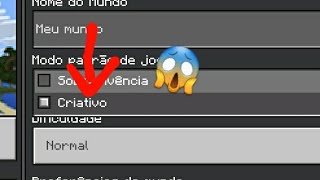 Como Deixar no Modo Criativo no Minecraft Tiral