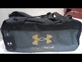 UNBOXING UNDER ARMOUR LOUDON SMALL DUFFLE BAG