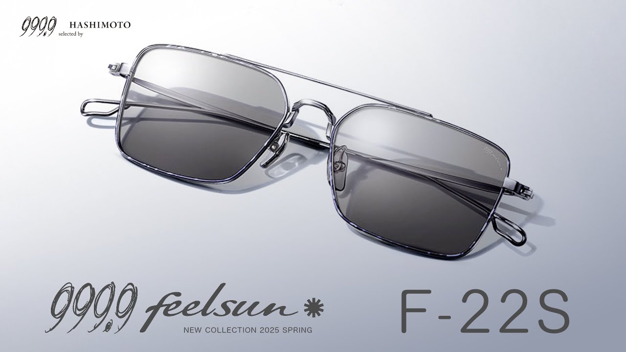 999.9] Cool Square Two-Bridge Design! 999.9 feelsun New Full
