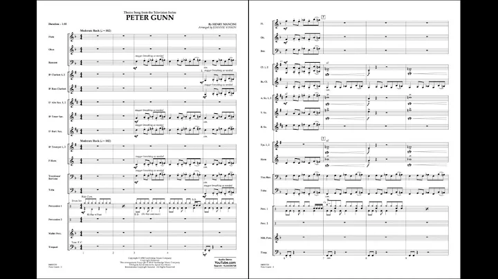 Peter Gunn by Henry Mancini/arr. Johnnie Vinson