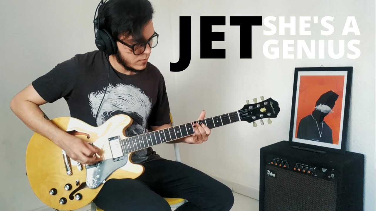 Jet SHE'S A GENIUS (GUITAR COVER) YouTube