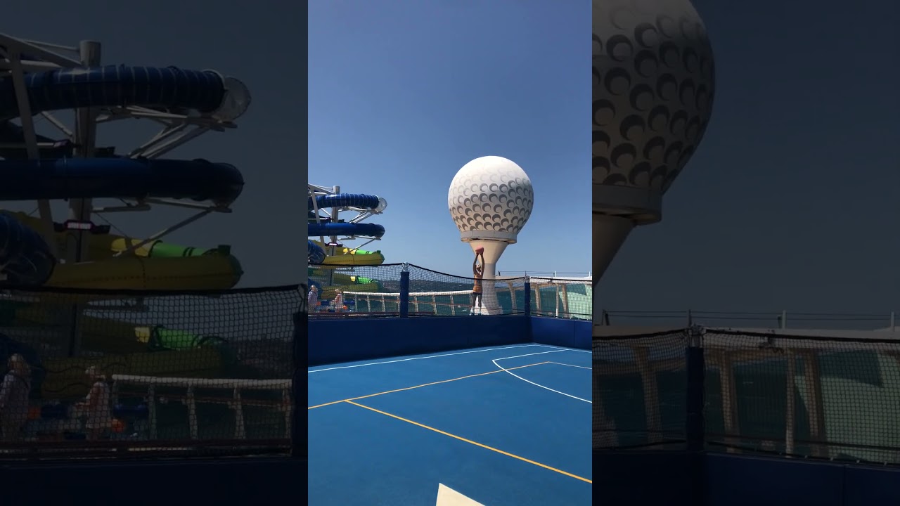 Voyager of Seas rock Outdoor activities