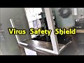How to make a Virus Safety Sheild for your Office desk
