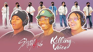 OUR FIRST TIME LISTENING TO K-POP W/ STRAY KIDS ✨ - KILLING VOICE