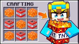 Minecraft But You Can Craft Any TNT!