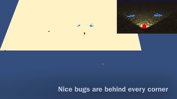 [Unity3D] PSO: Swarms in a Prey & Predator environment