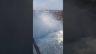 Оренбургская обл Ириклинское Водохранилище Сброс воды 3 Апреля 2024