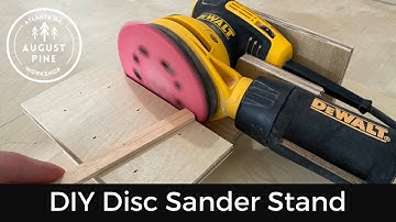Easy Jig to Sand Small Pieces | Random Orbital Sander Hack