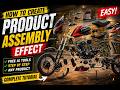 How To Create ANY Product Assembly Effect Using FREE AI Tools 🤯 | Step By Step Tutorial