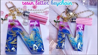 New Resin Letter Keychain Designs • how to make resin letter keychains? • how to use resin? • resin