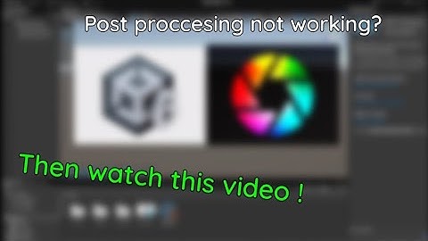 Post-Processing Not Working? Fix It in 60 Seconds! (Unity 6/Built in)