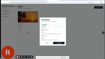 Spatial Showcase Creator Dashboard – Intro Video