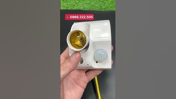 Camera Giấu Trong Đui Đèn – Quay Đêm Có Màu, Không Ai Phát Hiện!