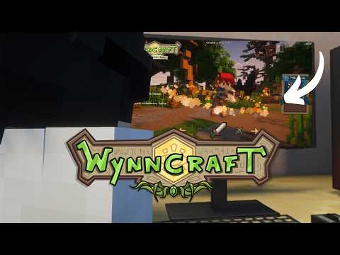 Playing on an MMORPG Minecraft Server for the first time! | Wynncraft