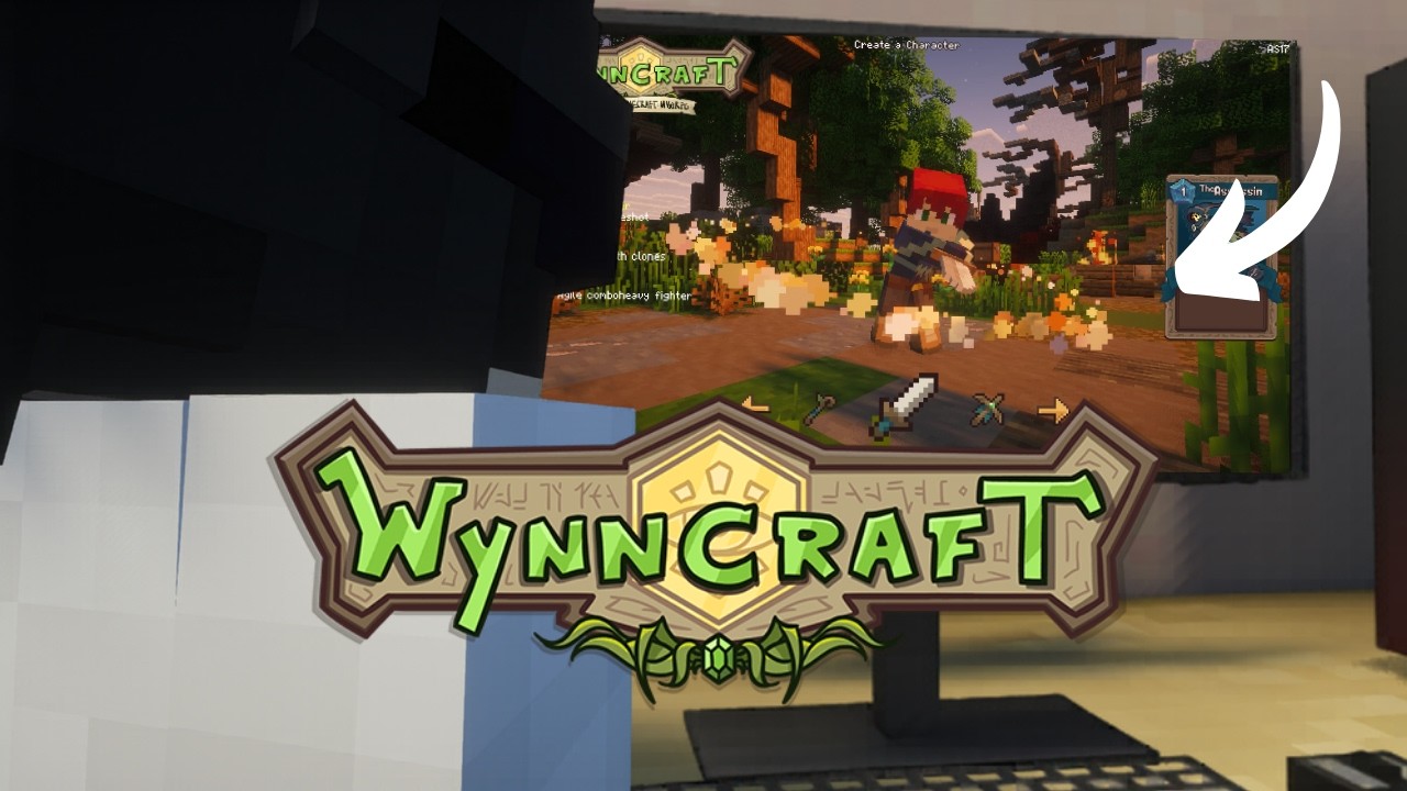 Playing on an MMORPG Minecraft Server for the first time! | Wynncraft ...