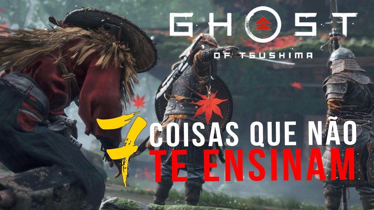7 coisas que GHOST OF TSUSHIMA NÃO te ENSINA!